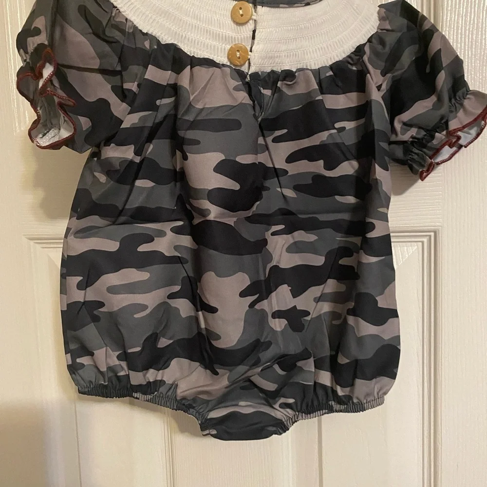 New Smocked Mama’s Baby Romper